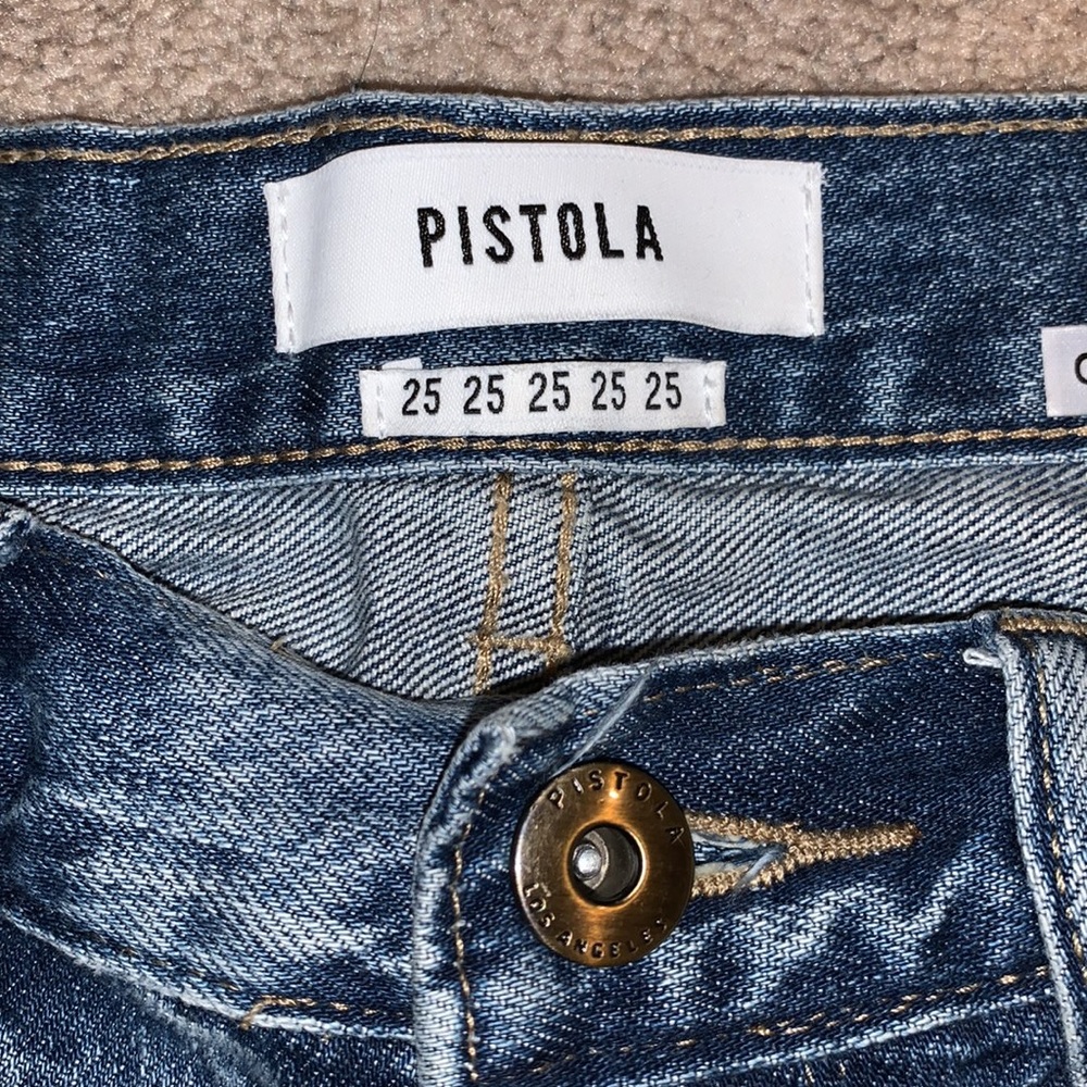 denim shorts - Picture 3 of 4